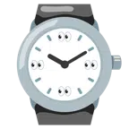 Armbanduhr + Augen