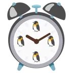 Wecker + Pinguin