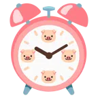 Wecker + Schweinegesicht