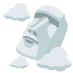 Wolke + Statue