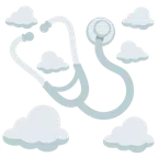 Wolke + Stethoskop