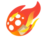 Komet + Fliegenpilz