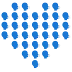 palo de corazones + cabeza parlante