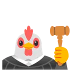 bilancia a doppio piatto + gallina