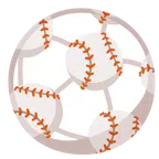pallone da calcio + palla da baseball