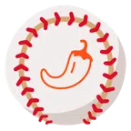 palla da baseball + peperoncino