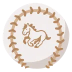 palla da baseball + cavallo