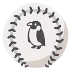 palla da baseball + pinguino
