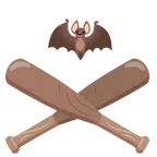 palla da baseball + pipistrello
