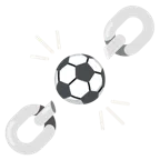 catene + pallone da calcio