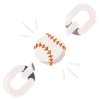 catene + palla da baseball