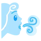 Wind + erstauntes Gesicht