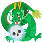 Drache + Totenkopf