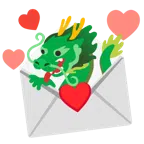 Drache + Liebesbrief
