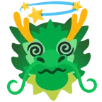 Drache + schwindlig