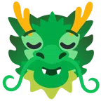 Drache + erleichtertes Gesicht