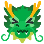 Drache + verwirrtes Gesicht