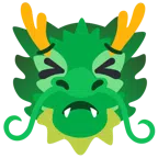Drache + entschlossenes Gesicht