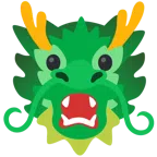 Drache + entsetztes Gesicht