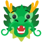 Drache + verdutztes Gesicht