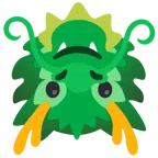 Drache + umgekehrtes Gesicht