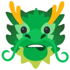 Drache + auf Lippe beißen