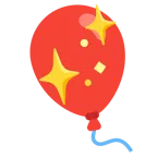 funkelndes Herz + Luftballon