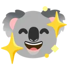 funkelndes Herz + Koala