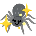 funkelndes Herz + Spinne