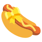 Herz mit Schleife + Hotdog