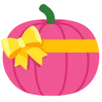 Herz mit Schleife + Halloweenkürbis
