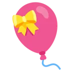 Herz mit Schleife + Luftballon