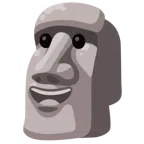 Moai + faccina con un gran sorriso