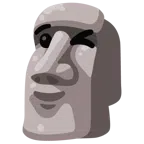 Moai + faccina che fa l’occhiolino