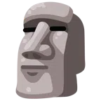 Moai + faccina inespressiva