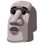 Moai + faccina angosciata