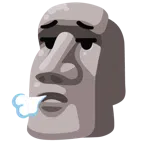 Moai + faccina che espira