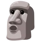 Moai + faccina con bocca aperta