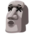 Moai + faccina frastornata