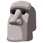 Moai + faccina senza bocca
