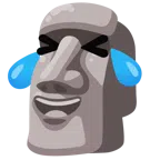 Moai + ridere a crepapelle