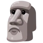 Moai + faccina imbronciata
