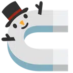 calamita + pupazzo di neve senza neve