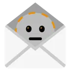 dotted line face + love letter