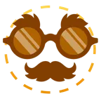 dotted line face + disguised face