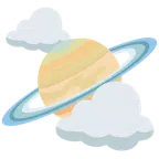 Wolke + Ringplanet